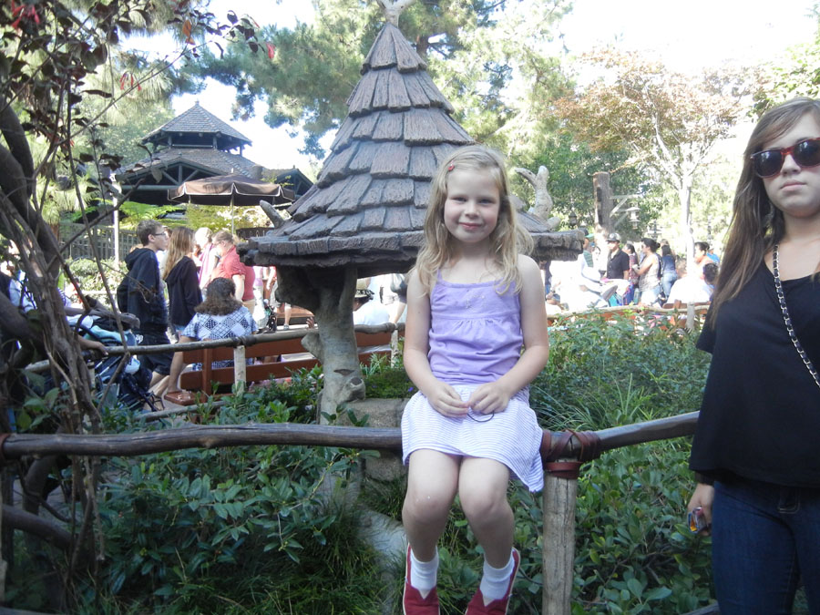 Disneyland Adventures of Pooh Bear Ride Pictures